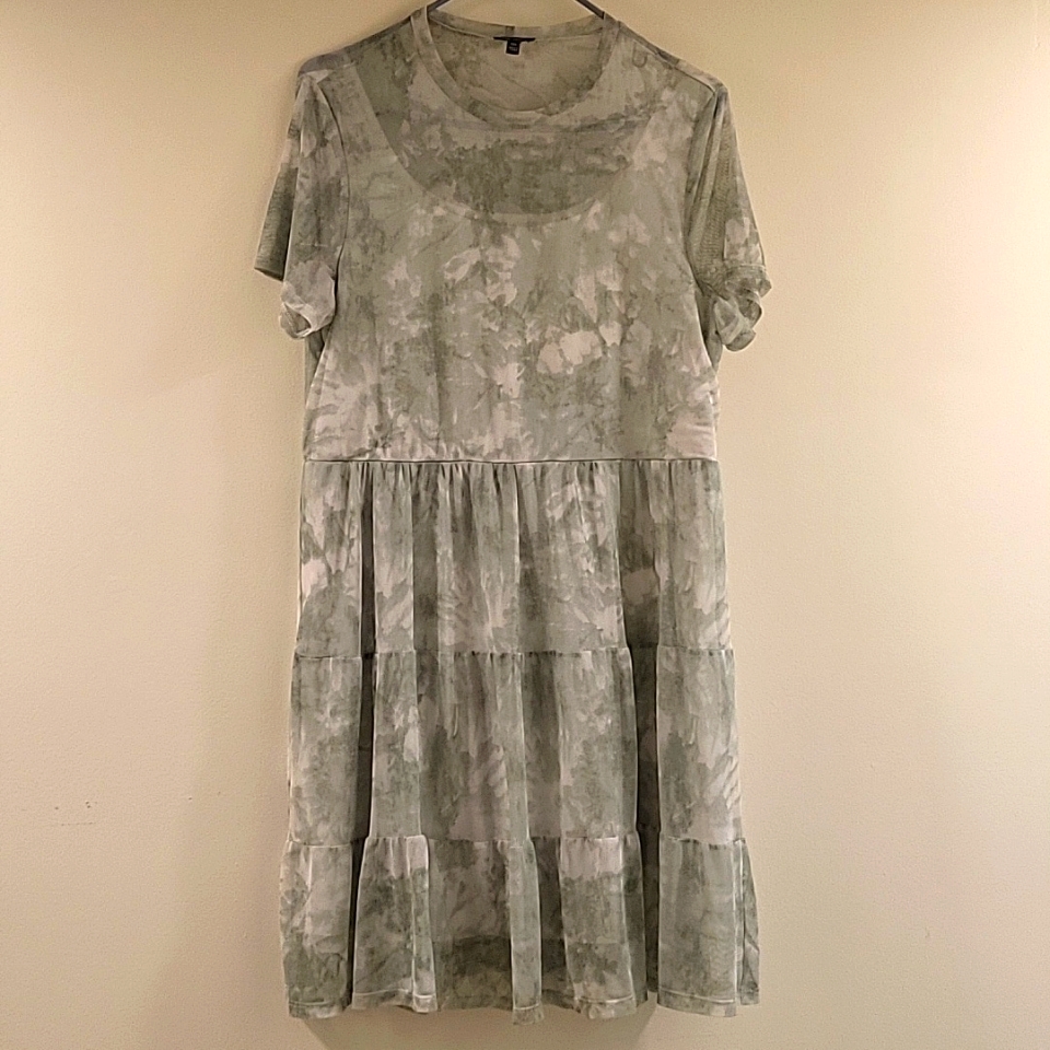 Kids Xxl Lily Rose Green Ruffle Dress. Perfect For School